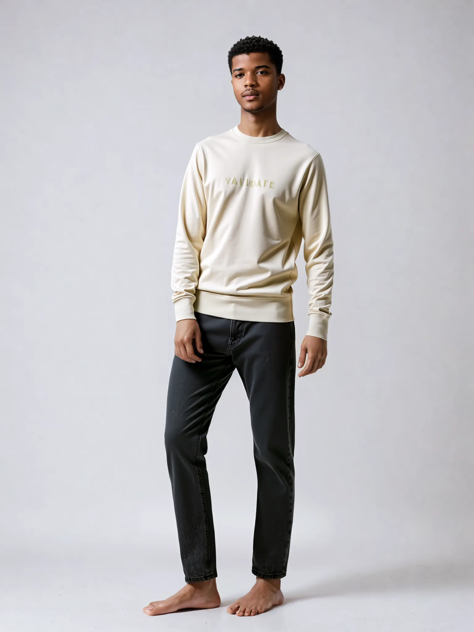 Validate Sam Premium Sweatshirt Sand