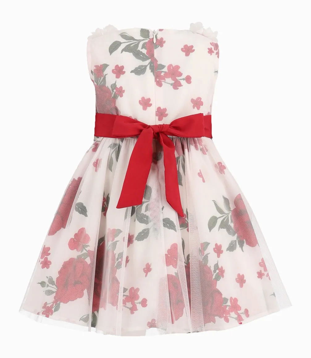 Vestido Bebé Con Flores