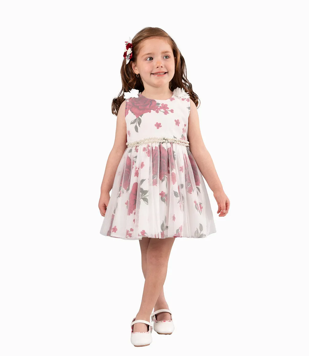 Vestido Bebé Con Flores
