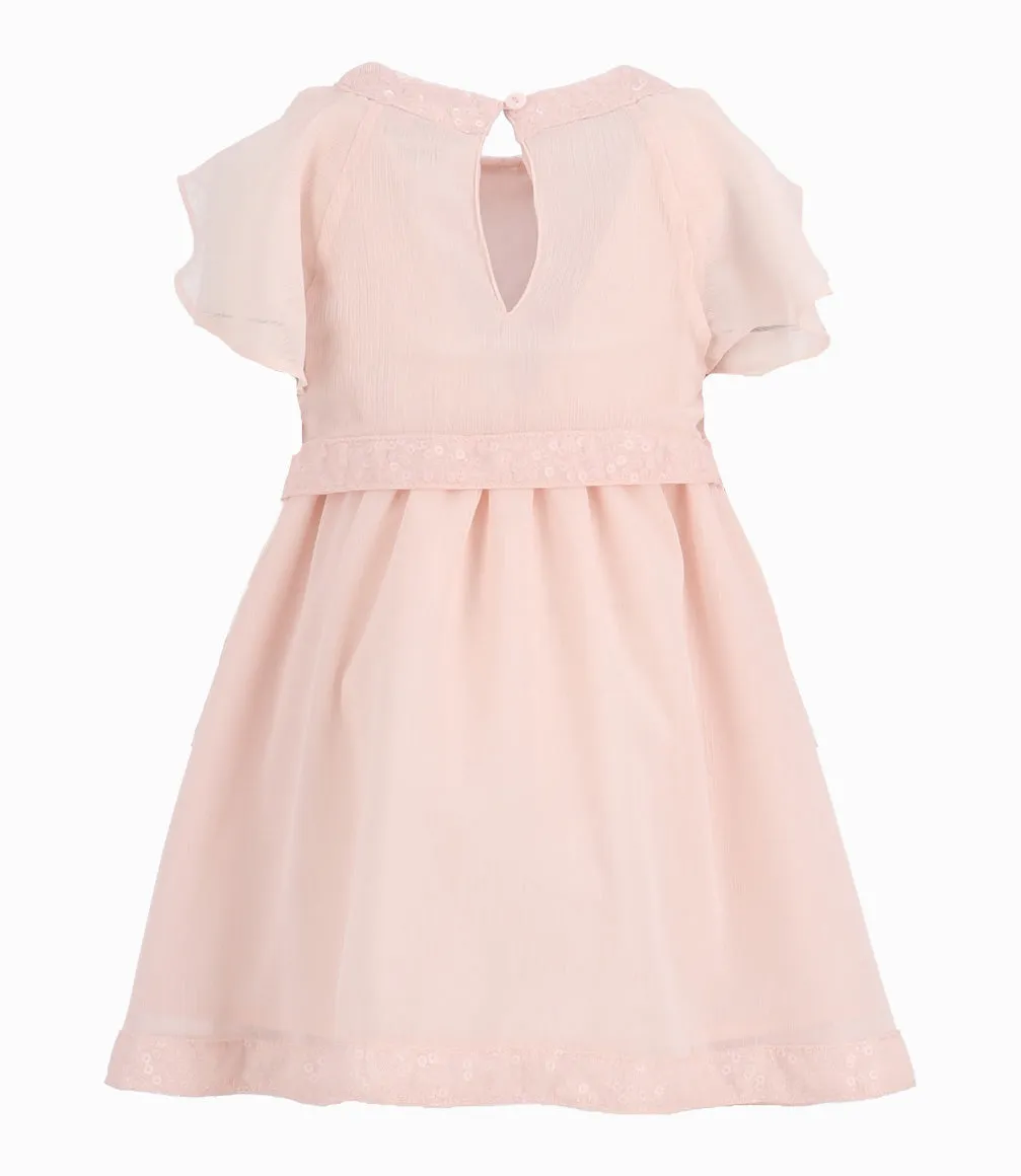 Vestido Bebé Con Vuelos