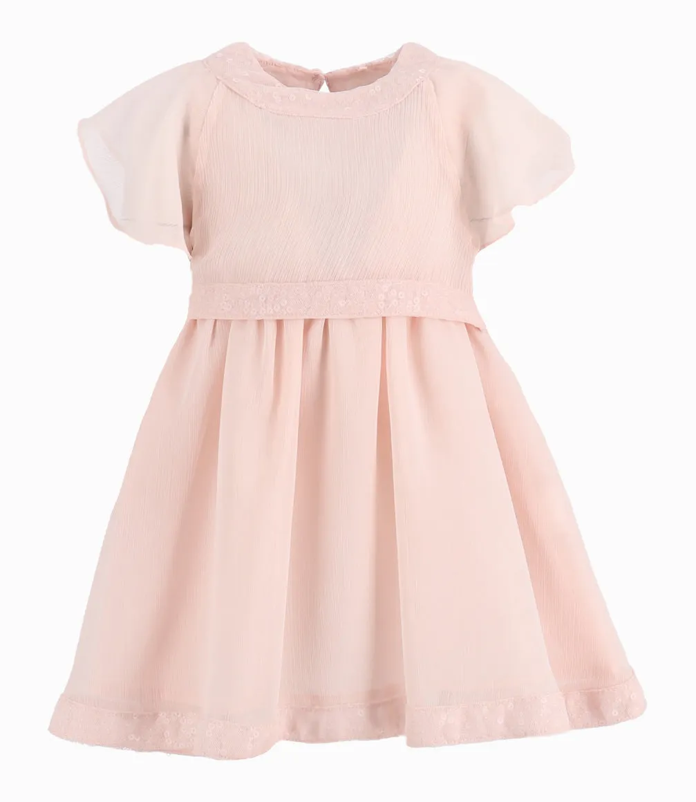 Vestido Bebé Con Vuelos