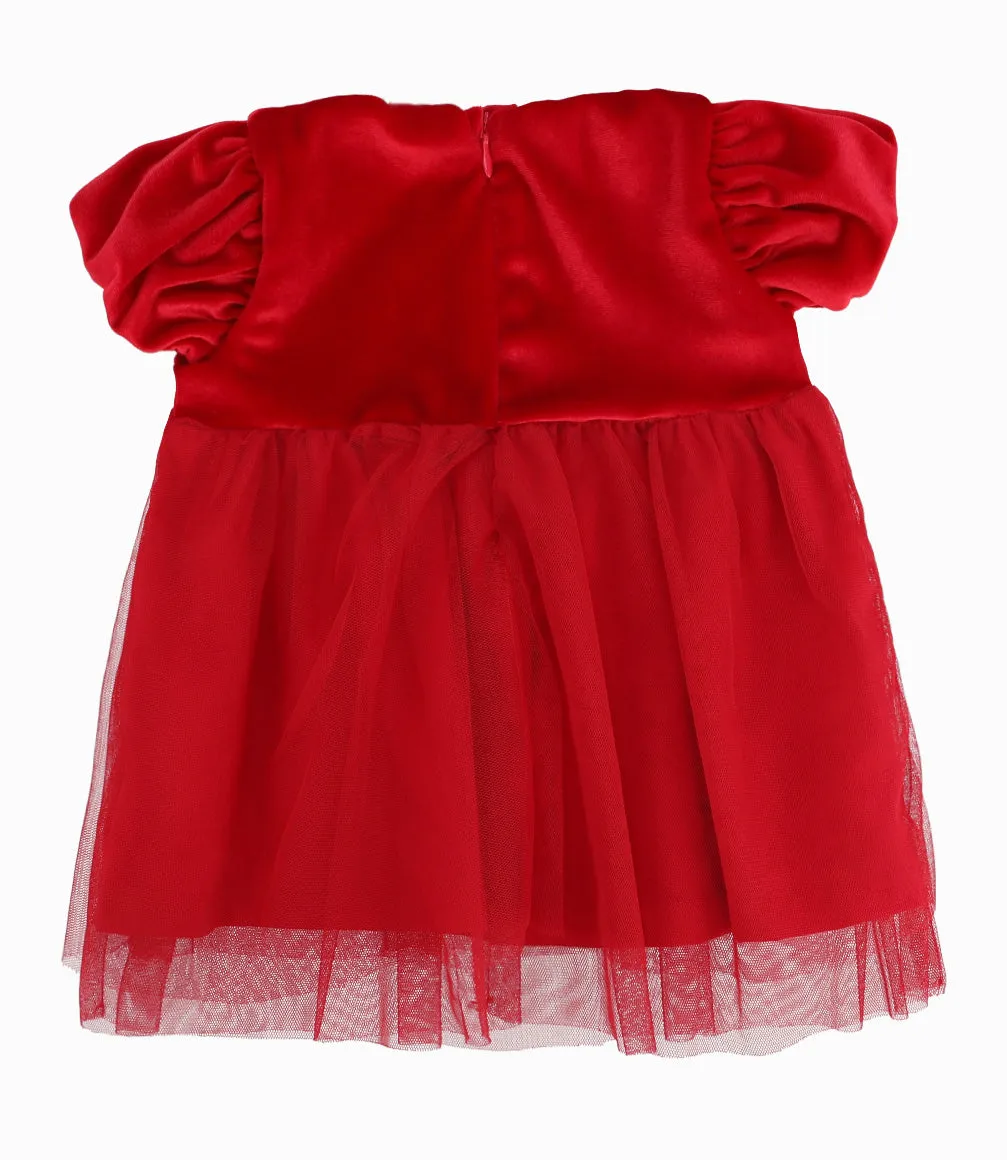 Vestido Recién Nacida Con Mariposas