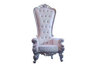 VICTORIA THRONE CHAIR - PLATINUM