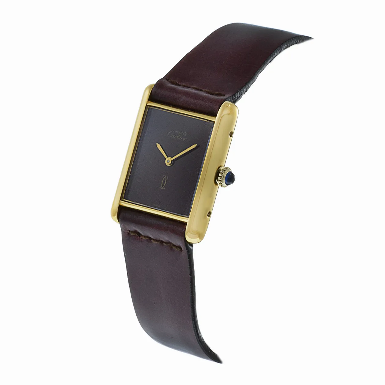 Vintage Must de Cartier 1970's Vermeil Manual Wind watch