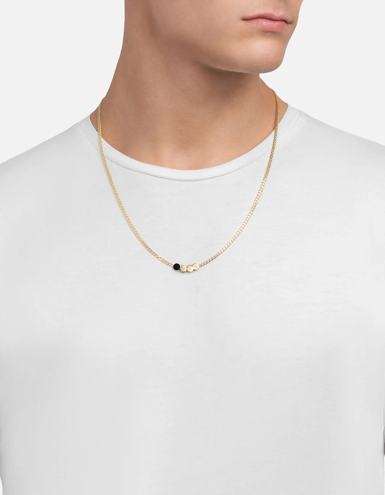 Volcan Type Chain Necklace, Gold Vermeil