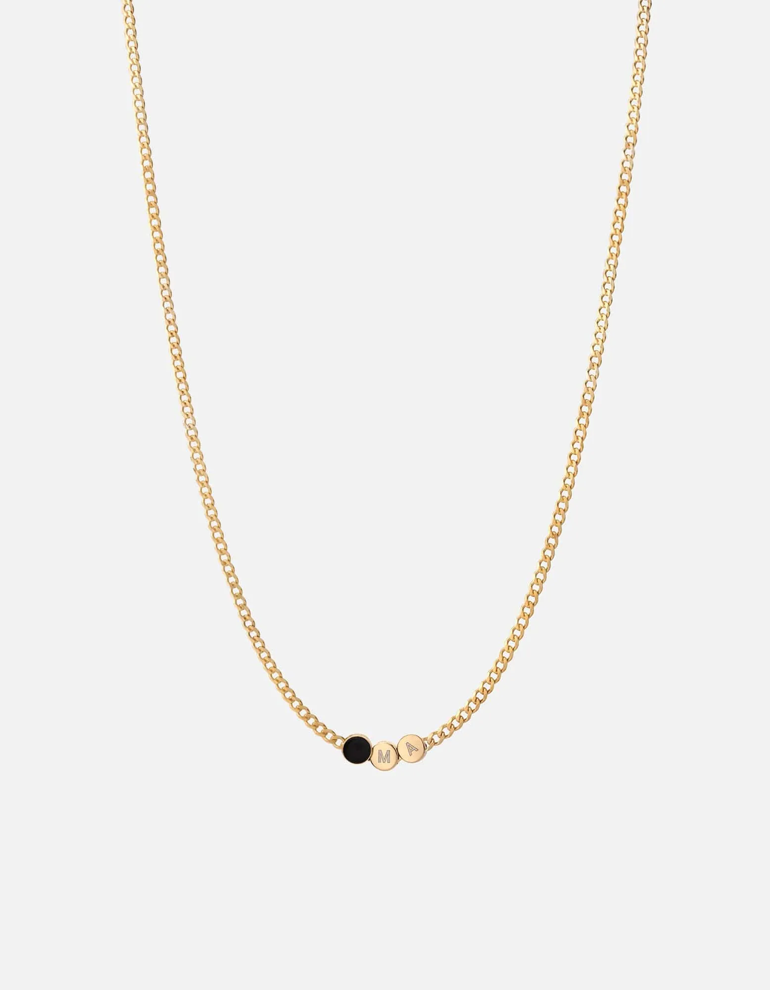 Volcan Type Chain Necklace, Gold Vermeil