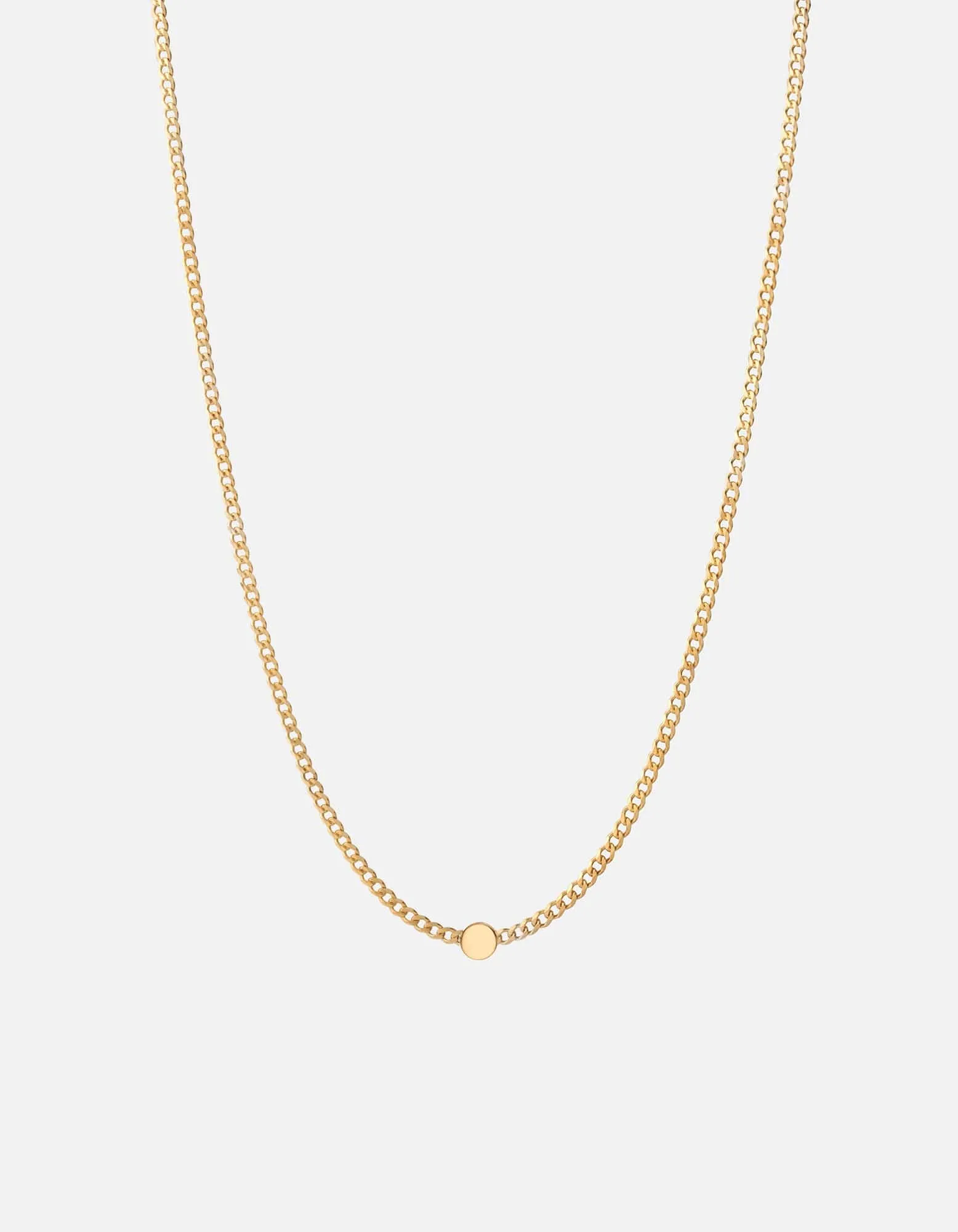 Volcan Type Chain Necklace, Gold Vermeil