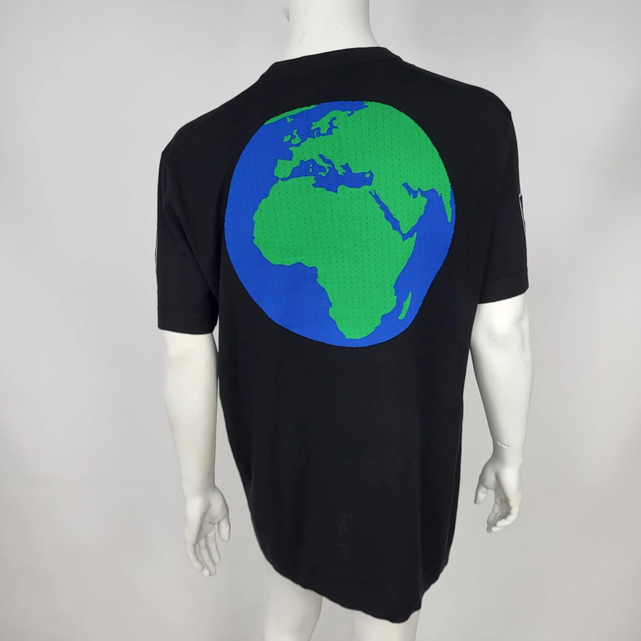 Vuitton Barcode & Earth T-Shirt