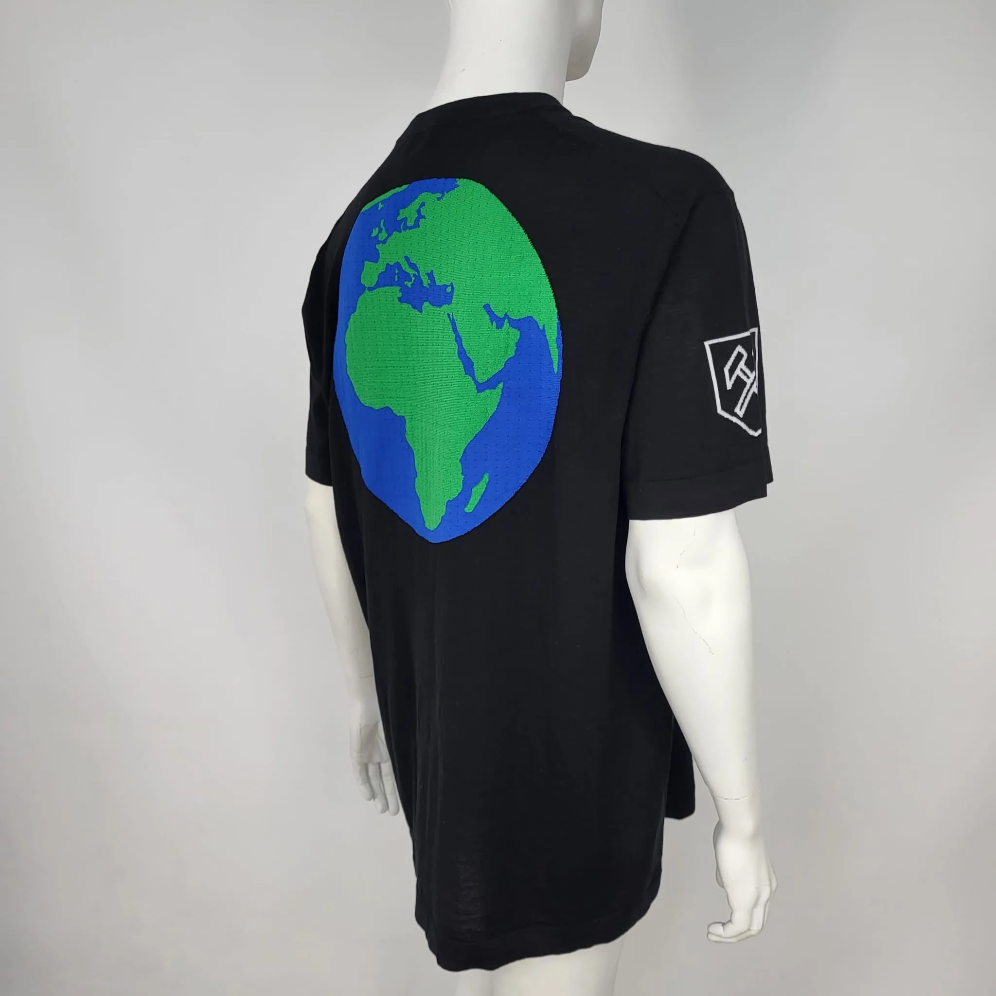 Vuitton Barcode & Earth T-Shirt