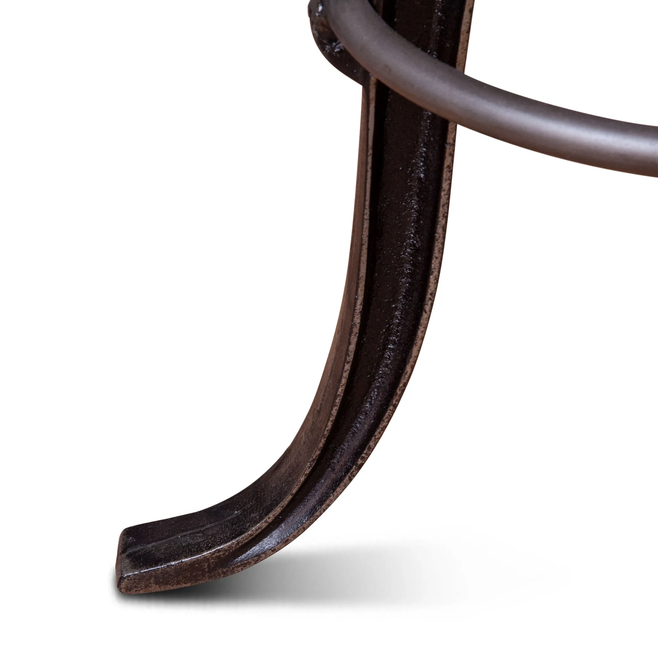 Wellington Adjusting Stool Brown Leather