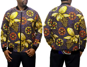 Wheels Ankara Men's Bomber Jacket