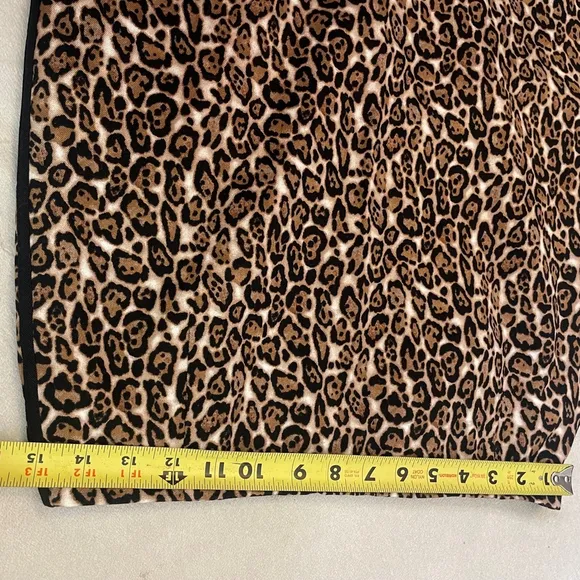 White House Black Market Leopard Print Pencil Skirt work