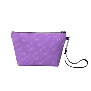 White Scratches Cosmetic Bag