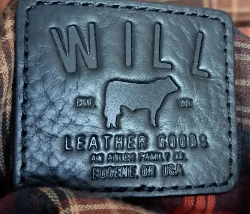 Will Leather Messenger Bag Excellent Preowned