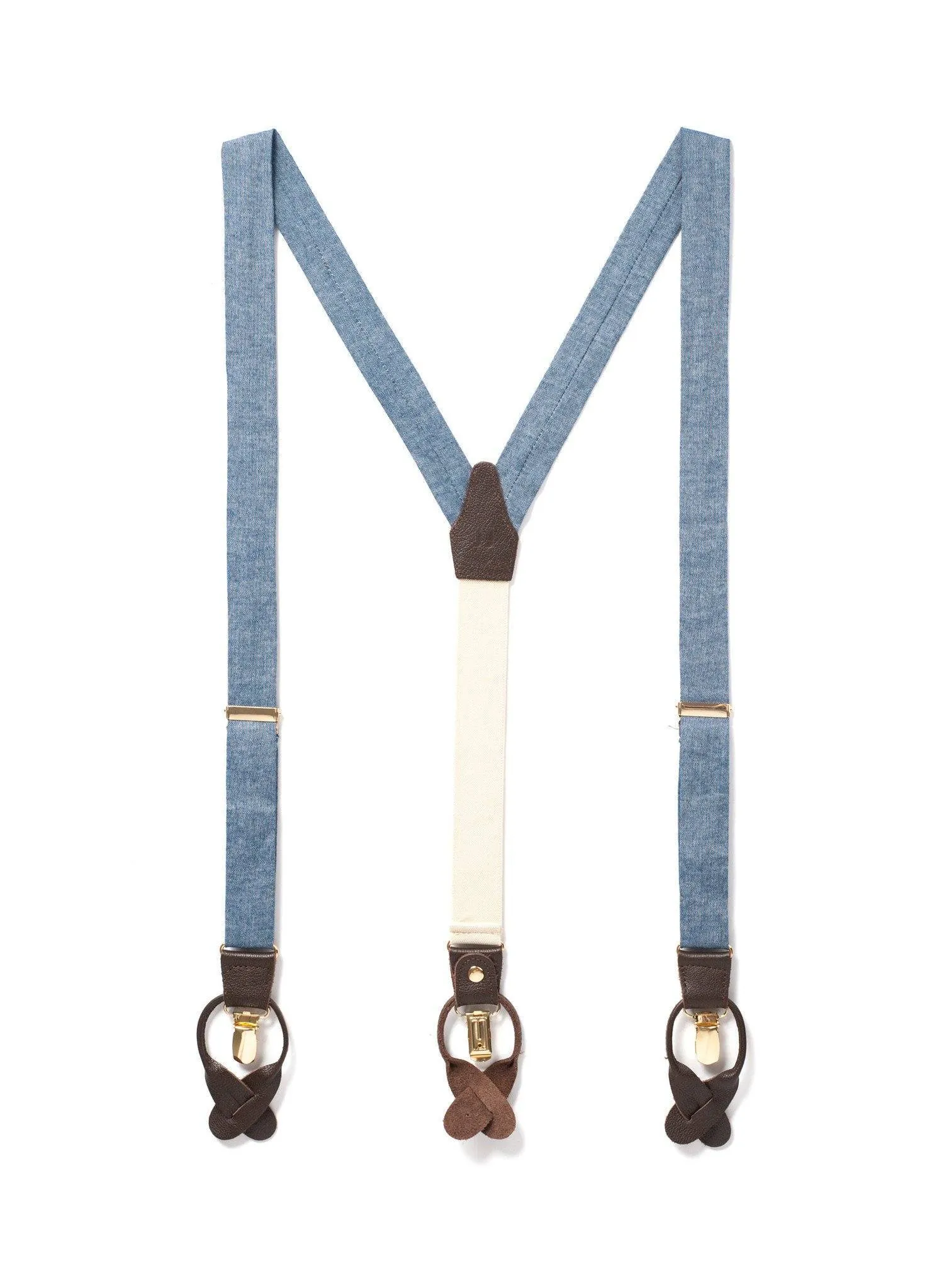 Windmill Wanderer - Chambray Suspenders