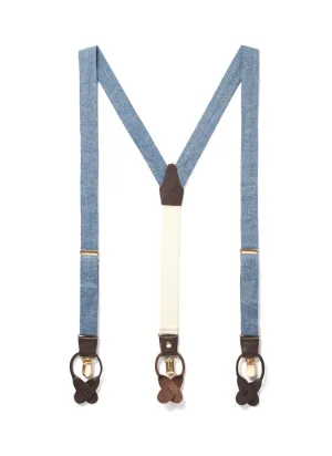 Windmill Wanderer - Chambray Suspenders