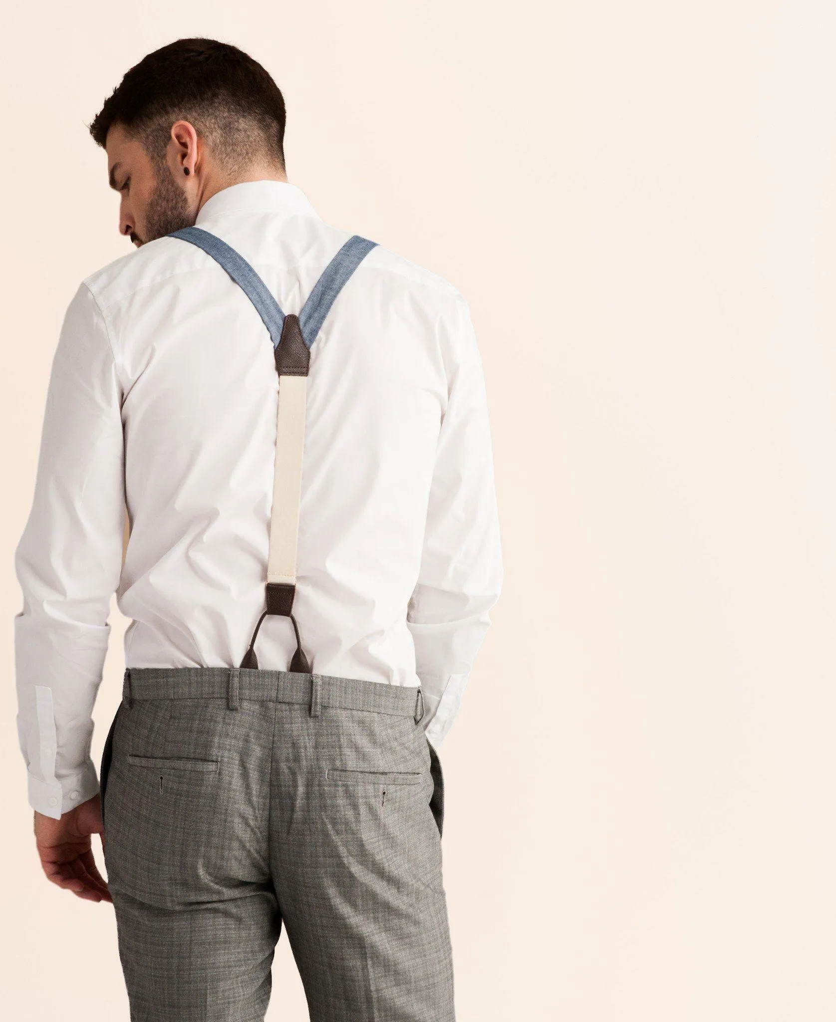 Windmill Wanderer - Chambray Suspenders
