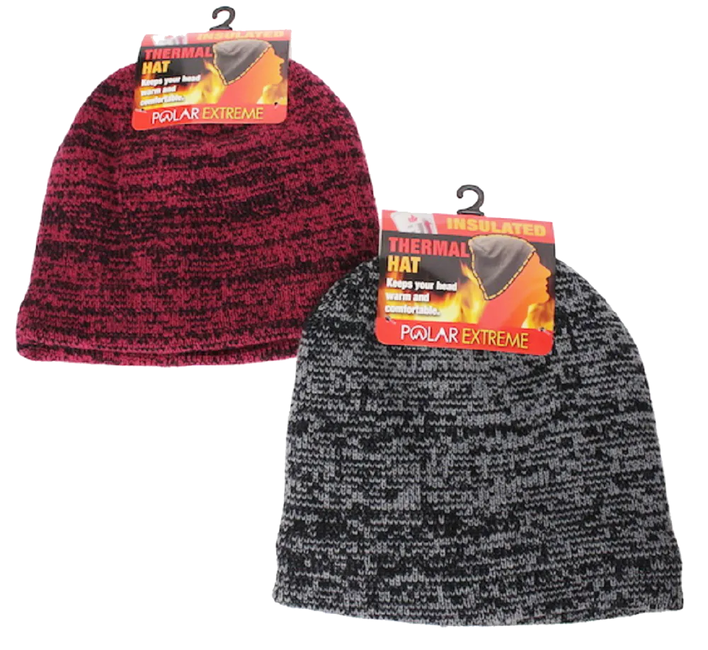 Winter-Hats Men's Polar Extreme Marled Pull Hat