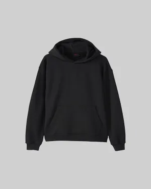 WORDMARK FLEECE PULLOVER HOODIE "OFF NOIR"