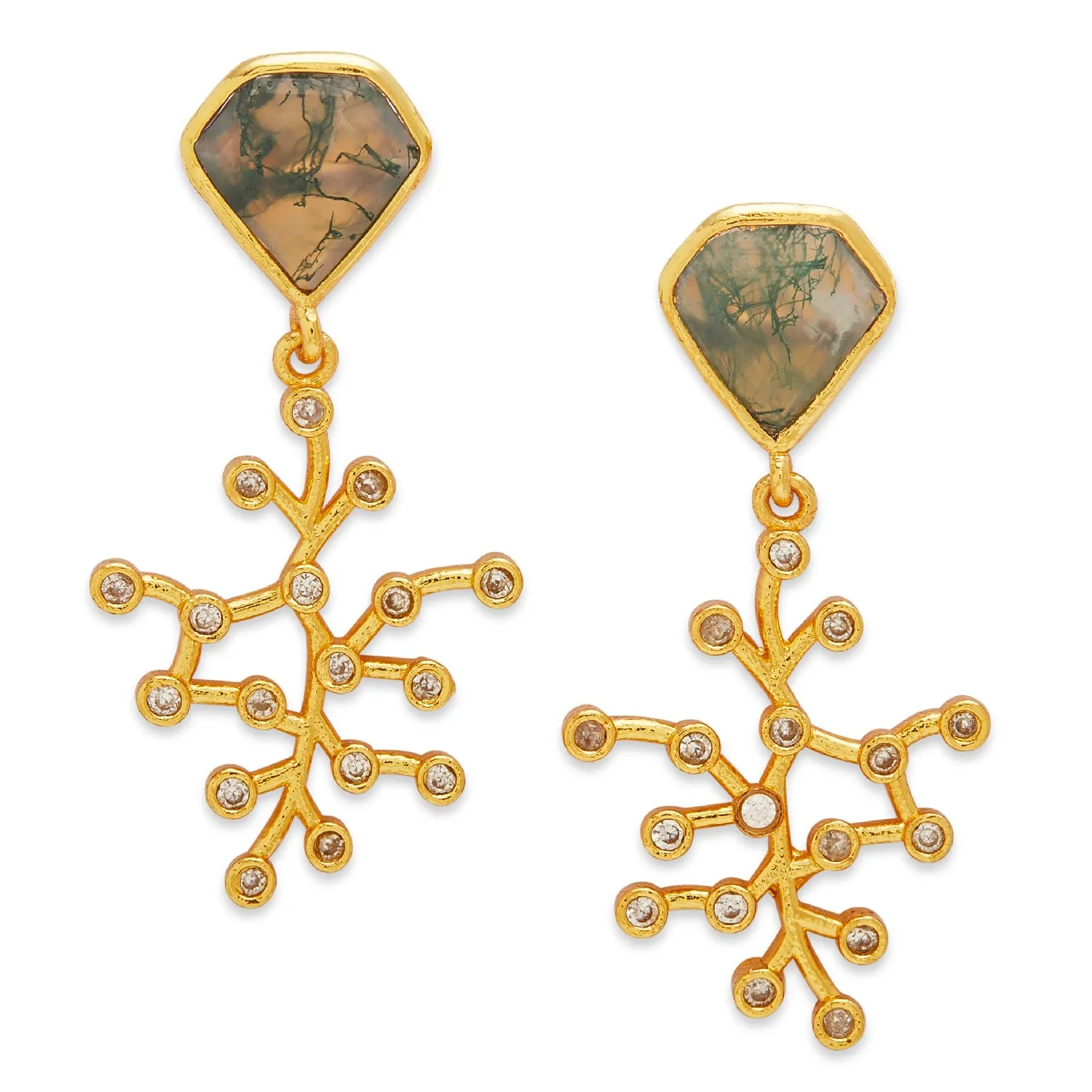 ZELENA MINI EARRINGS
