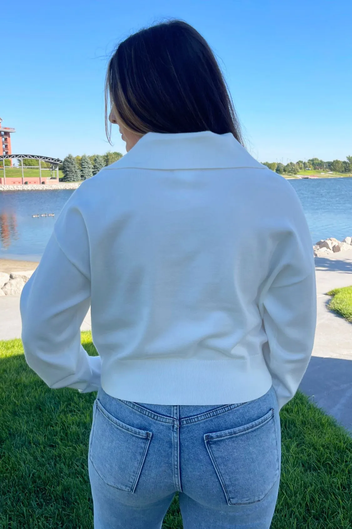 Zip Collar Sweater